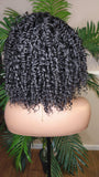 Spring Twist Curl Glueless Lace Front Wig Natural Kinky Twist Lace Wig Trendy Natural Twist Wig