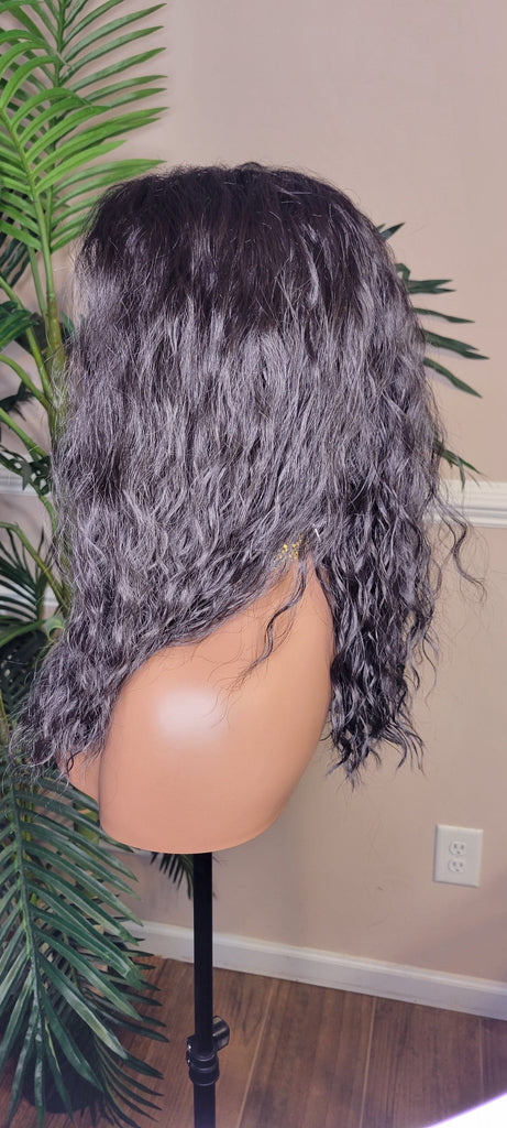 Loose Water Wave Hair Glueless Lace Front Wig Lace Part with Natural Hairline and Baby Hair Wavy Hairstyle Lace Wig