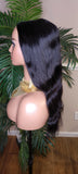 U-Part Wig Body Wave Natural Hairstyle Peruvian Remy Human Hair Wig 170% Density
