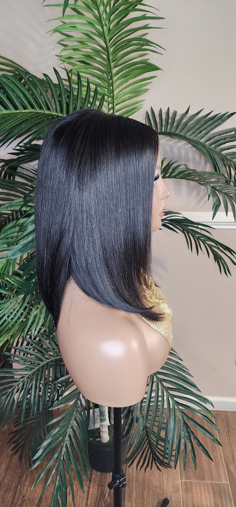 Bob Lace Wig Brazilian Virgin Remy Human Hair 4×4 Lace Wig Bob Hairstyle Human Hair Glueless Lace Front Wig - Beauty Blessings LLC