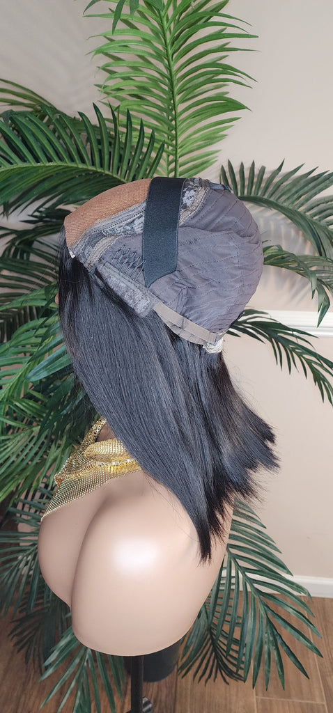 Bob Lace Wig Brazilian Virgin Remy Human Hair 4×4 Lace Wig Bob Hairstyle Human Hair Glueless Lace Front Wig