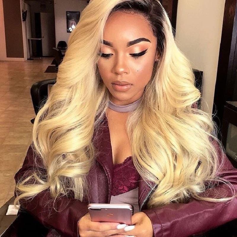 Ultra Brazilian Mink Virgin Remy Human Hair 1B/613 Body Wave & Straight Bundles with Frontal/ Closure - Beauty Blessing Wigs & Hair Extensions Boutique