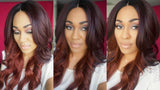 Celebrity Style Long Loose Wavy Curl Heat Resistant Fashion Lace Wig - Beauty Blessing Wigs & Hair Extensions Boutique