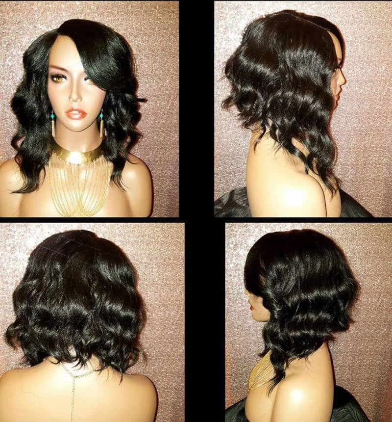Taraji Inspired Bob Style Premium Fiber Heat Resistant Pre-Cut Lace Wig - Beauty Blessing Wigs & Hair Extensions Boutique