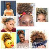 Afro Kinky Puff Ponytail Afro Curly Hair Piece - Beauty Blessing Wigs & Hair Extensions Boutique