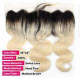 Ultra Brazilian Mink Virgin Remy Human Hair 1B/613 Body Wave & Straight Bundles with Frontal/ Closure - Beauty Blessing Wigs & Hair Extensions Boutique