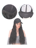 Baseball Cap Hat  Deep Wave Hair Wig
Premium Fiber Quality Hair - Beauty Blessing Wigs & Hair Extensions Boutique