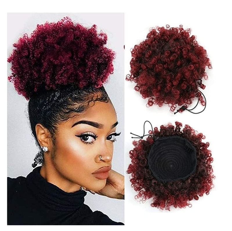 Afro Kinky Puff Ponytail Afro Curly Hair Piece - Beauty Blessing Wigs & Hair Extensions Boutique