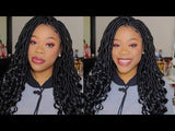 Goddess Locs Flexible Lace Front Wig
100% Premium Fiber Hair - Beauty Blessing Wigs & Hair Extensions Boutique