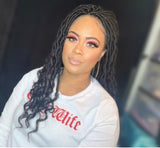 Goddess Locs Flexible Lace Front Wig
100% Premium Fiber Hair - Beauty Blessing Wigs & Hair Extensions Boutique