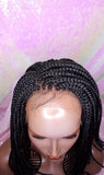 Box Braid Bob Lace Wig Flexible Parting Bob Lace Wig Premium Fiber - Beauty Blessing Wigs & Hair Extensions Boutique