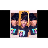 2pcs Hair Ponytail Bun/Swoop Bang Set - Beauty Blessing Wigs & Hair Extensions Boutique
